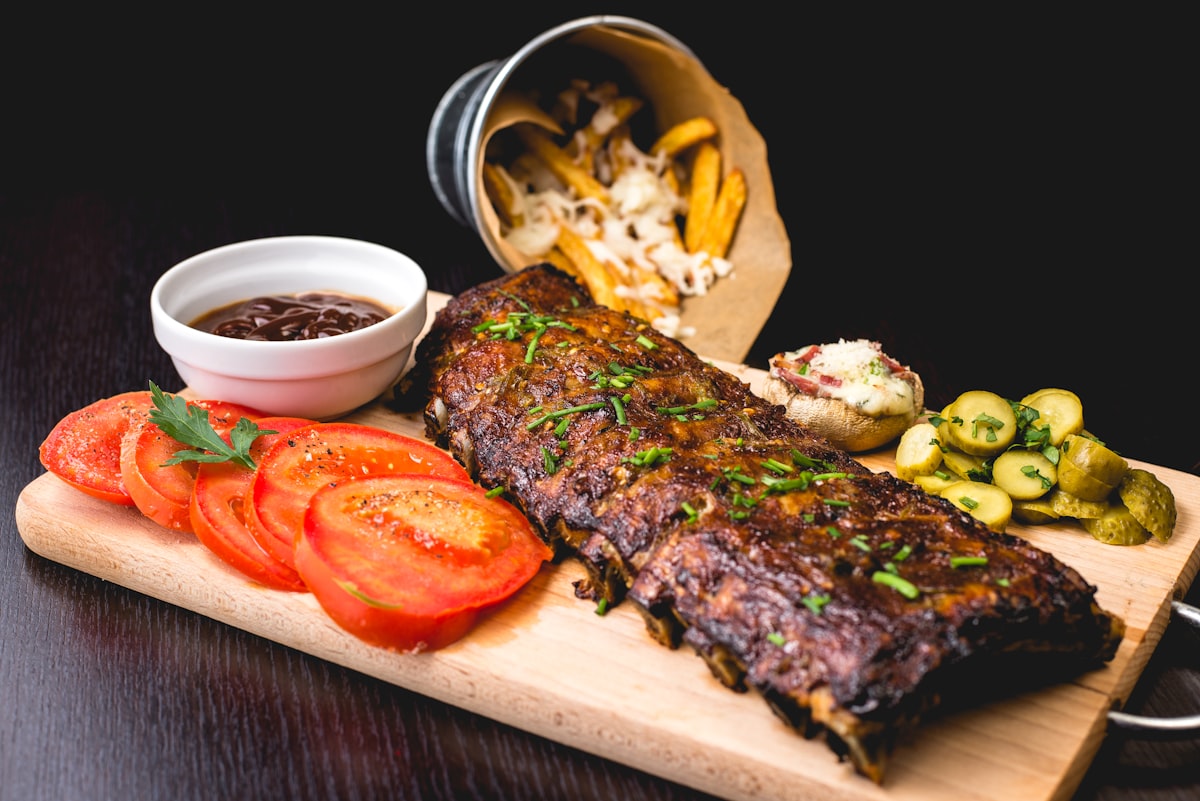 Frisch gegrilltes Fleisch